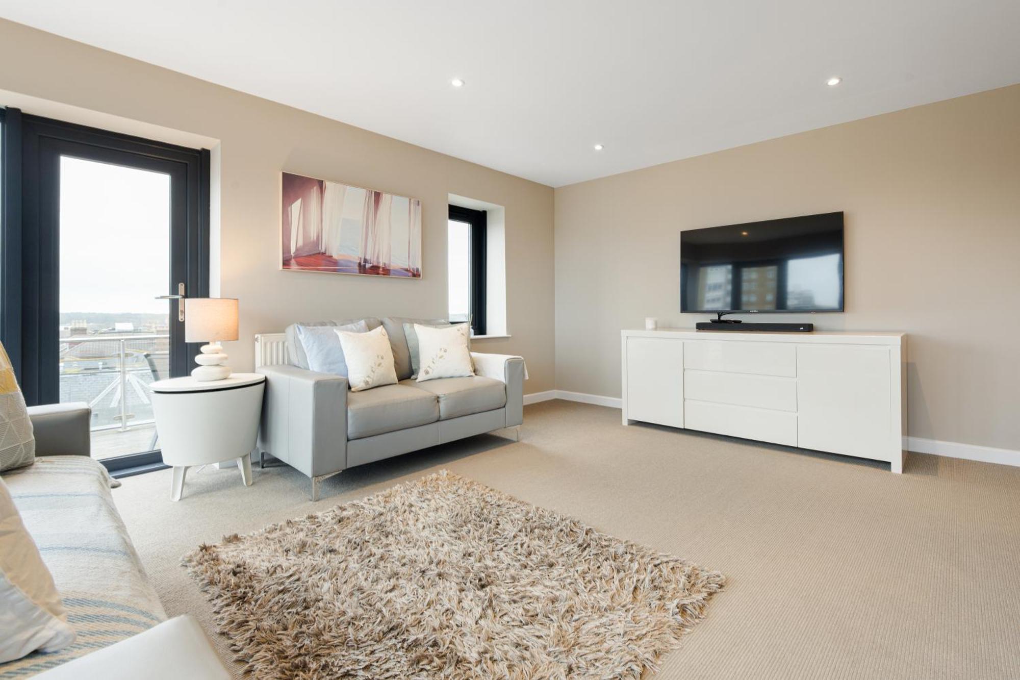 Westcliff Penthouse With Sea Views And Balcony Apartman Bournemouth Kültér fotó